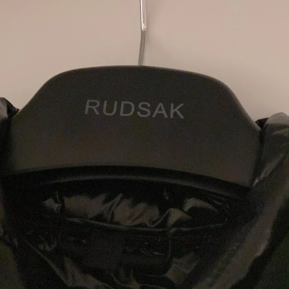NWT [Rudsak] Limited Edition Cosette C Glossy Down Jacket Black Women's Size XS - Picture 14 of 14